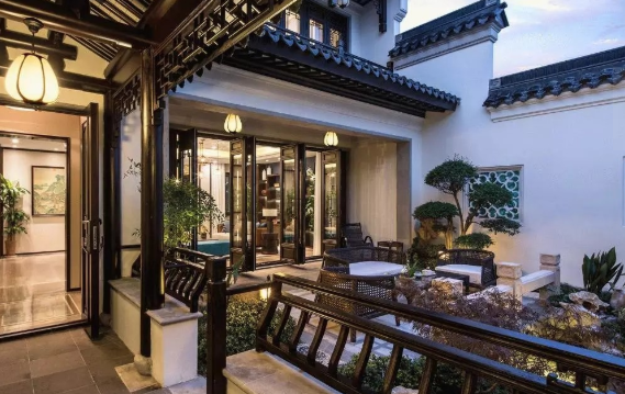 张家港中式古典小别墅装修设计的四点建议